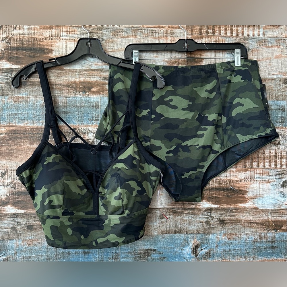 Torrid Camo Swimsuit